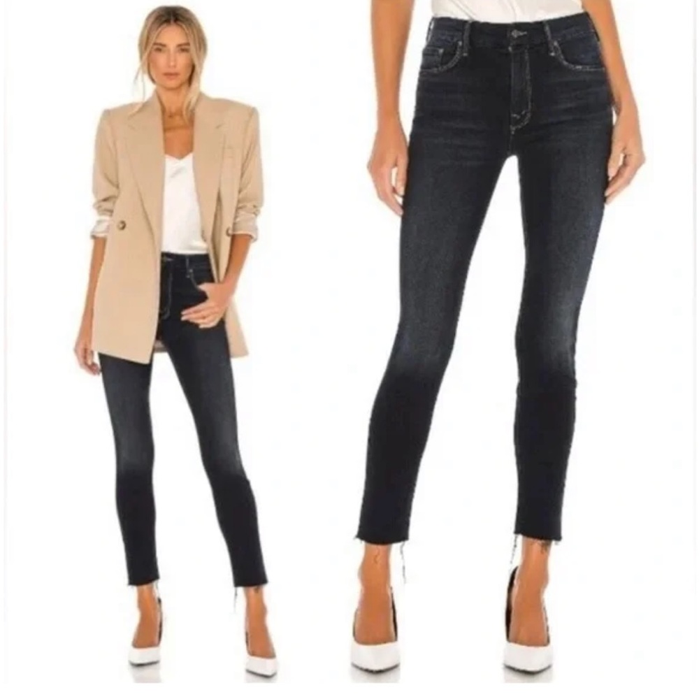 MOTHER The Looker Ankle Fray in ‘Coffee Tea or Me’